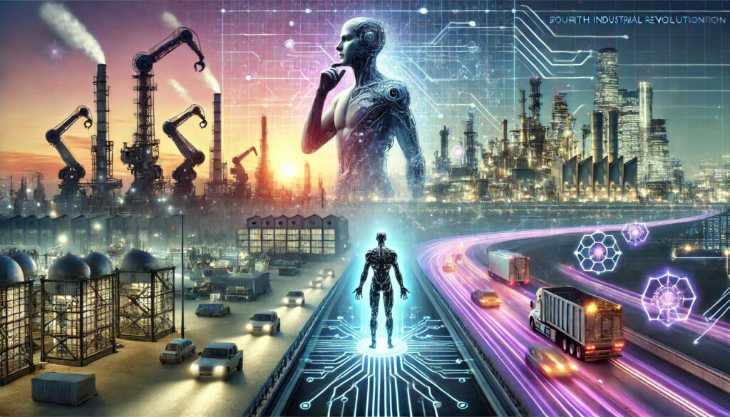 Relación entre transhumanismo y la cuarta revolución indistrial