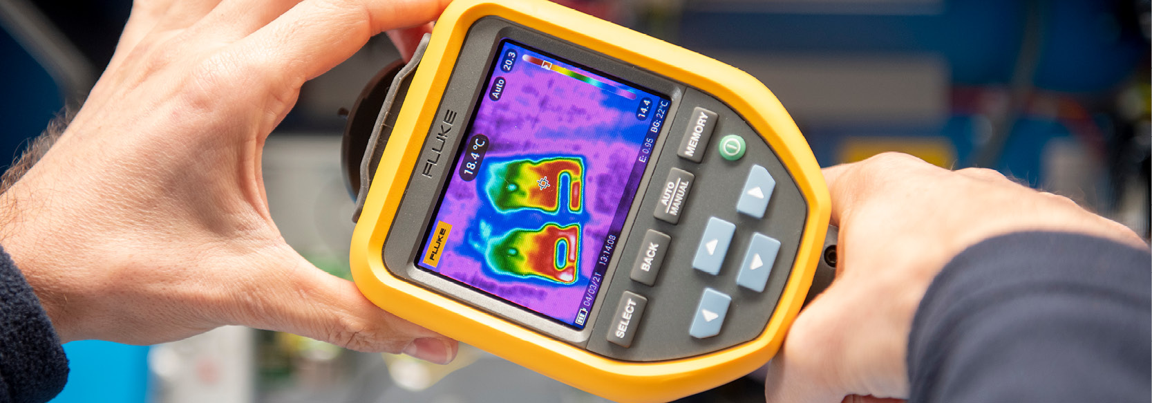 uso de camaras termograficas en la industria