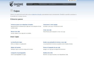Qué es Gnome Boxes