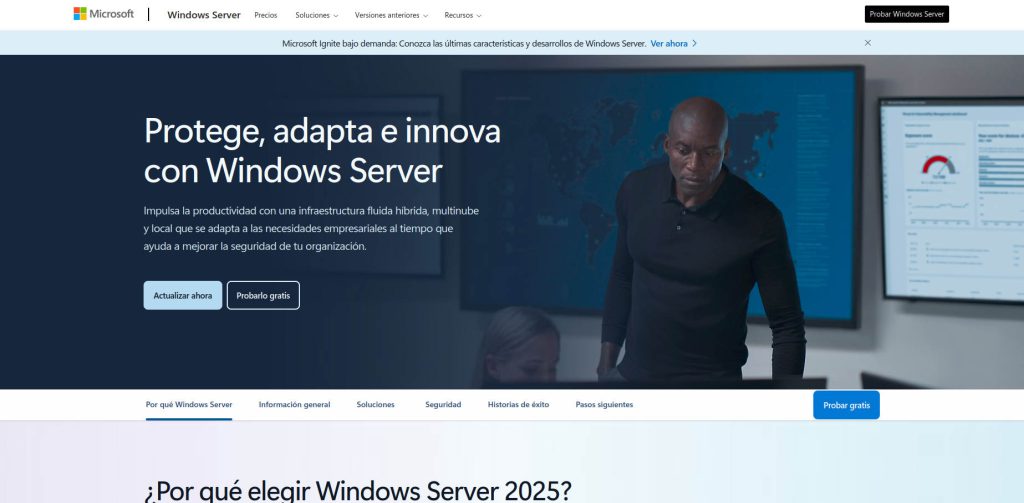Qué es Microsoft Windows Server