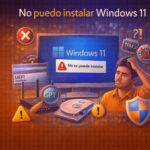 No puedo instalar Windows 11