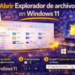 Guía completa para abrir y usar el Explorador de archivos en Windows 11 abrir y usar el Explorador de archivos en Windows 11