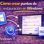 Cómo crear y utilizar puntos de restauración en Windows 11 paso a paso Cómo crear puntos de restauración en Windows 11
