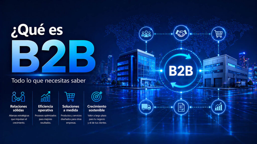 Qué es B2B (business to business)