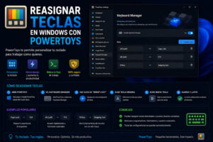 Reasignar teclas en Windows con PowerToys