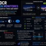 DCR en monitores