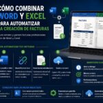 Guía completa para automatizar la creación de facturas combinando Word y Excel Cómo combinar Word y Excel para automatizar la creación de facturas