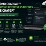 Cómo guardar y exportar conversaciones de ChatGPT en todos los formatos: guía definitiva Cómo guardar y exportar conversaciones de ChatGPT