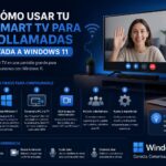 Cómo convertir tu Smart TV en el centro de videollamadas con Windows 11 Cómo usar tu Smart TV para videollamadas conectada a Windows 11