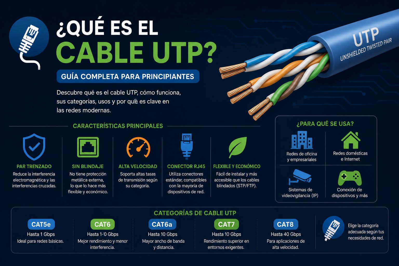 que es el cable utp