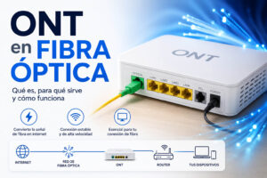 qué es ONT en fibra óptica