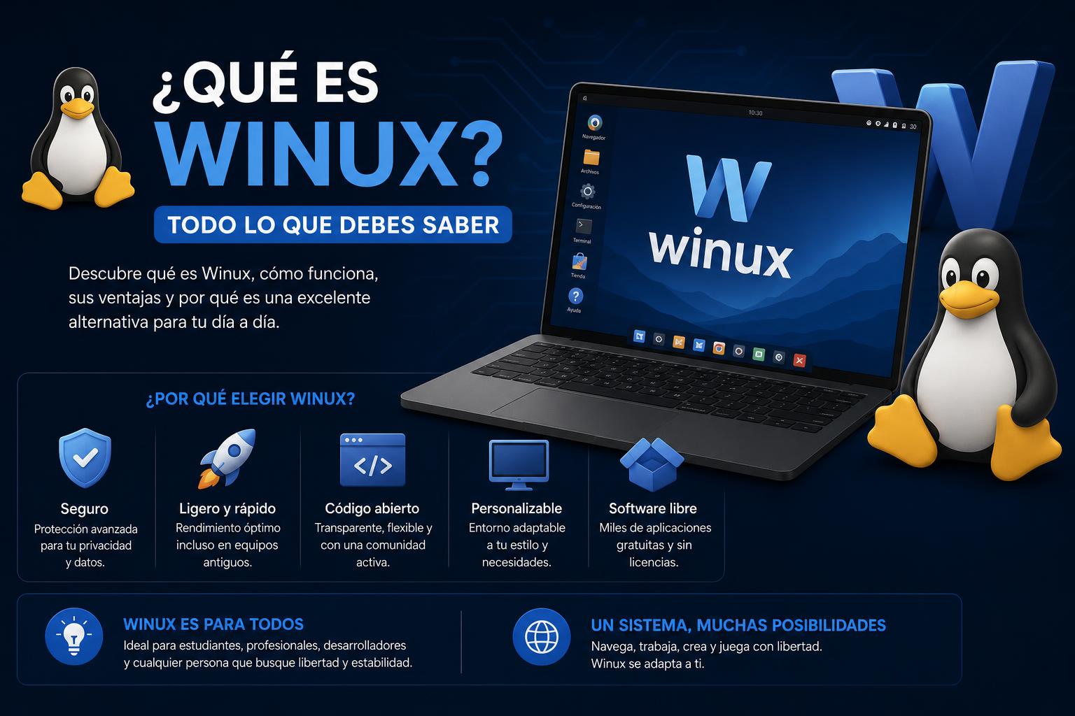 que es winux