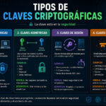 Tipos de claves criptográficas: usos, ventajas y riesgos actuales Tipos de claves criptográficas