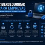 Ciberseguridad para empresas: claves, amenazas y guía de protección eficaz ciberseguridad para empresas