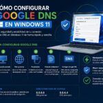 aGuía completa y Actualizada para configurar Google DNS en Windows 11: Velocidad, seguridad y control Total Cómo configurar Google DNS en Windows 11