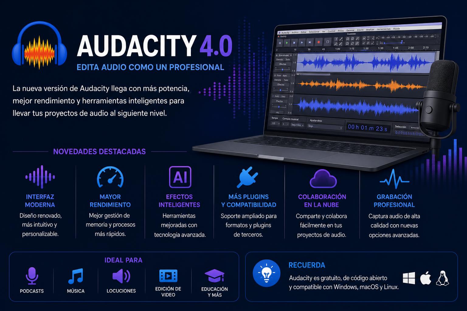 Audacity 4.0