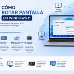 Cómo rotar la pantalla en Windows 11: guía completa paso a paso Cómo rotar pantalla en Windows 11