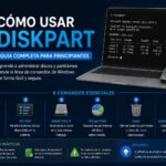 Cómo usar DiskPart en Windows: guía completa y práctica para gestionar discos y particiones como usar diskpart
