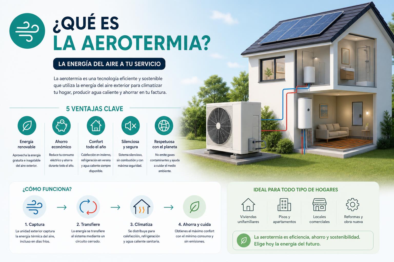 que es la aerotermia