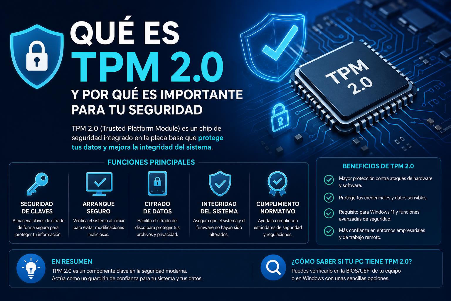 Qué es TPM 2.0