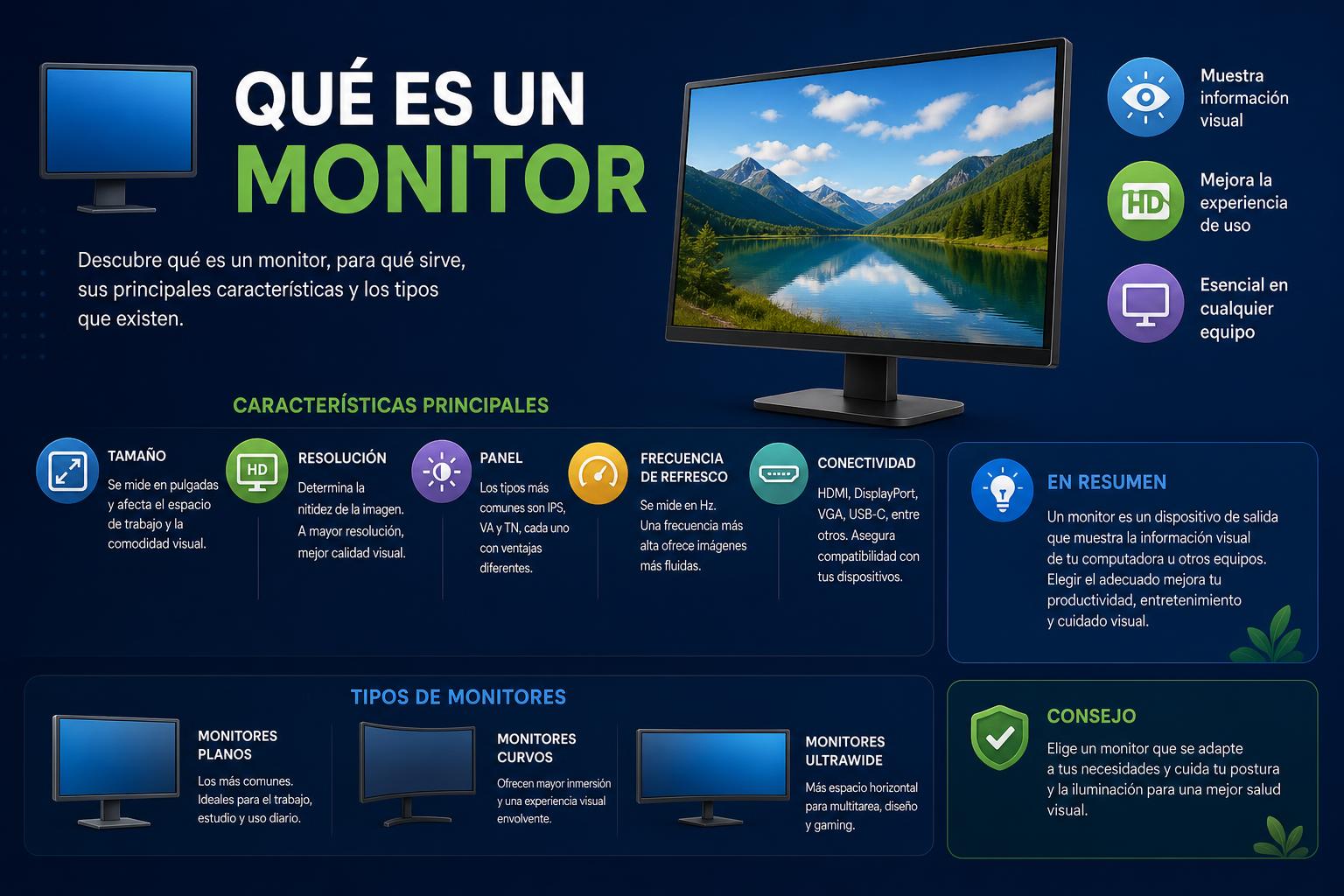 Qué es un monitor