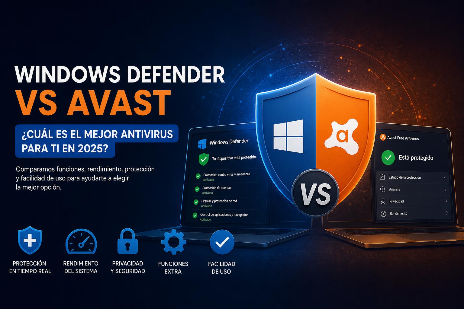 Windows Defender vs Avast